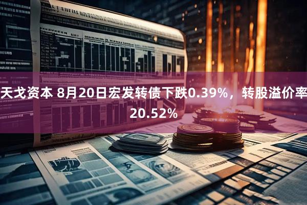 天戈资本 8月20日宏发转债下跌0.39%，转股溢价率20.52%